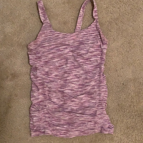 Athleta Tops - Athleta Breathe Spacedye tank- purple